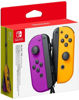 Picture of Nintendo Switch Joy-Con Controller Neon Purple and Orange Pair