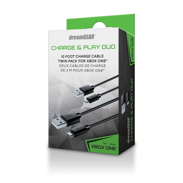 Picture of dreamGEAR Charge & Play Duo for Xbox One (3m cable)