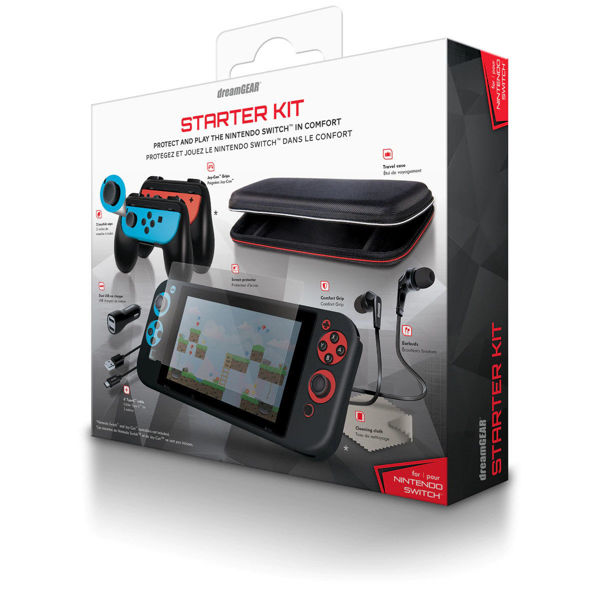 Picture of dreamGEAR Starter Kit for Nintendo Switch