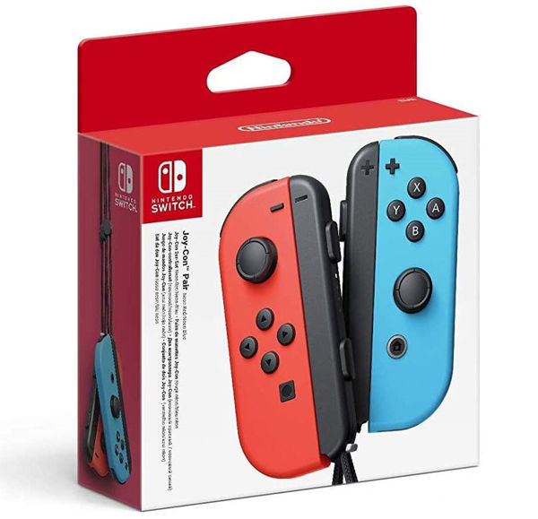 Picture of Nintendo Switch Joy-Con Controller Neon Blue and Red Pair