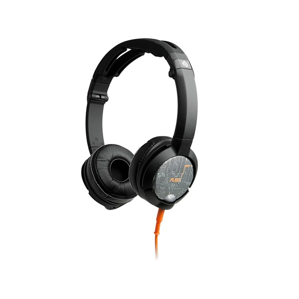 Picture of SteelSeries Silver, Orange & Black Flux Luxury Edition 3.5mm Headset