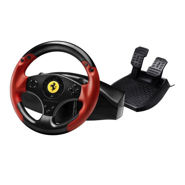 Picture of Thrustmaster Ferrari Red Legend Edition Racing Wheel For PC & PS3
