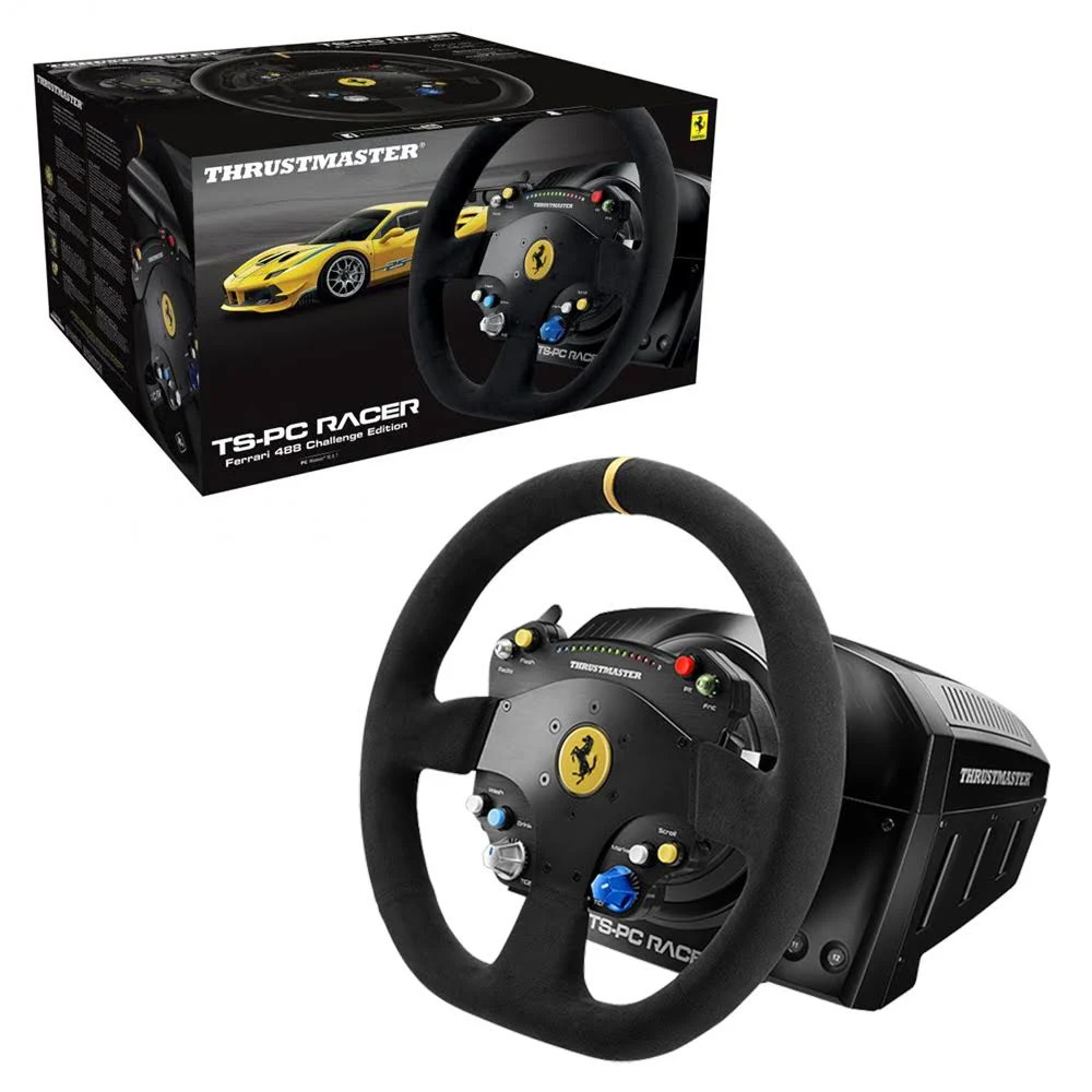 GamerWare. TS-PC Racer Ferrari 488 Challenge Edition Force Feedback ...